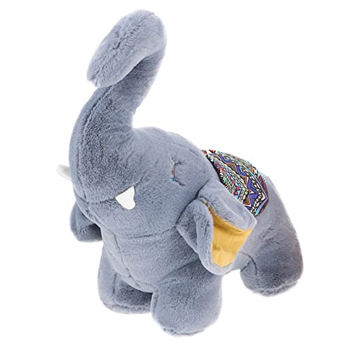YARNOW Plüschpuppe Süßes Stofftier Stoffelefant Für Babys Tierisches Stofftier Für Elephant Stofftiere Groß Spielzeugelefant Kuscheltier Elefant Grau Pp Baumwolle YARNOW Plüschpuppe Süßes Stofftier Stoffelefant Für Babys Tierisches Stofftier Für Elephant Stofftiere Groß Spielzeugelefant Kuscheltier Elefant Grau Pp Baumwolle von YARNOW