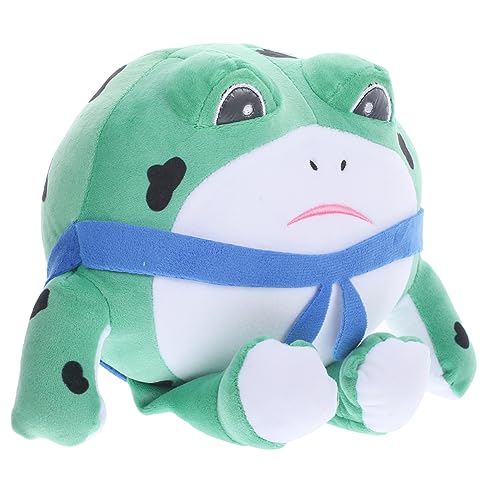 YARNOW Plüschpuppe bequemes Stofftier Kuscheltier Süßes Stofftier Froschspielzeug für den Haushalt Plüschtier Dekoratives Zimmer Kuscheltier Froschplüscheln PP Baumwolle YARNOW Plüschpuppe bequemes Stofftier Kuscheltier Süßes Stofftier Froschspielzeug für den Haushalt Plüschtier Dekoratives Zimmer Kuscheltier Froschplüscheln PP Baumwolle von YARNOW