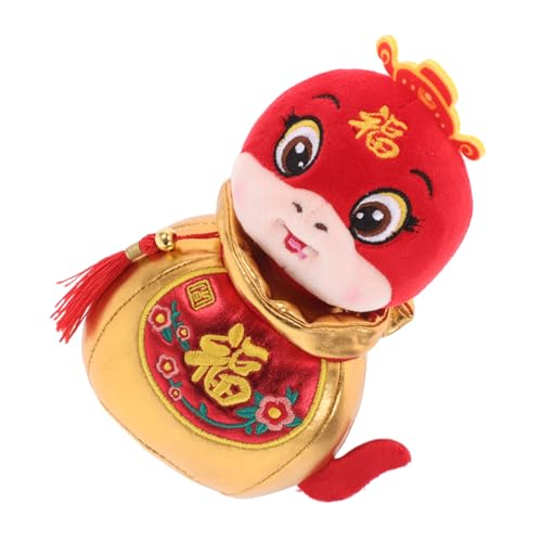 YARNOW Plüschschlange Stofftier für Jahr der Schlange und Bequem Traditionelles Chinesisches Neujahrs Maskottchen Perfektes für Sammler YARNOW Plüschschlange Stofftier für Jahr der Schlange und Bequem Traditionelles Chinesisches Neujahrs Maskottchen Perfektes für Sammler von YARNOW