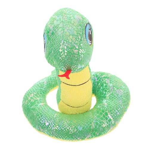 YARNOW Plüschschlange mit Glitzer Kuscheltier Realistisches Schlangen für Geschenkidee für Geburtstage Halloween und Streich Requisiten von YARNOW