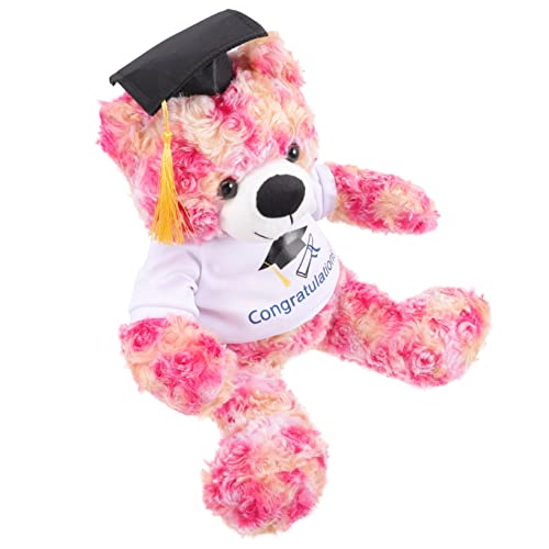 YARNOW Plüschtier Entzückender Cartoon-bär High-School-abschlussbär Bärenpuppe Graduierung Plüsch Bärenpuppe Kleinkinder Tragen Entzückende Bärenpuppe Loop-vlies YARNOW Plüschtier Entzückender Cartoon-bär High-School-abschlussbär Bärenpuppe Graduierung Plüsch Bärenpuppe Kleinkinder Tragen Entzückende Bärenpuppe Loop-vlies von YARNOW
