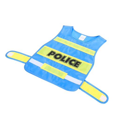 YARNOW Polizeiweste für Cosplay Polizeikostüm für Jungen und Rollenspielkostüm mit Feiner Textur für Halloween Karneval und Mottopartys YARNOW Polizeiweste für Cosplay Polizeikostüm für Jungen und Rollenspielkostüm mit Feiner Textur für Halloween Karneval und Mottopartys von YARNOW