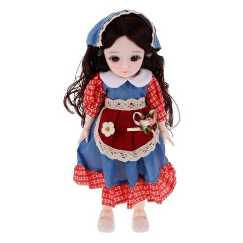 YARNOW Puppe Puppe hübsches Kugelgelenk Nummer Kleidungsoutfit Japanische Puppen Spielzeugfiguren Kinderspielzeug Kugelgelenkpuppe Mini-Puppen Hofpuppen Plastik YARNOW Puppe Puppe hübsches Kugelgelenk Nummer Kleidungsoutfit Japanische Puppen Spielzeugfiguren Kinderspielzeug Kugelgelenkpuppe Mini-Puppen Hofpuppen Plastik von YARNOW