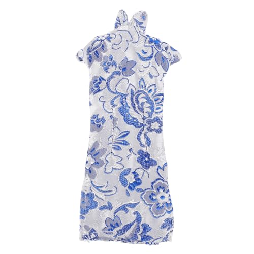 YARNOW Puppen Im Chinesischen Stil Cheongsam Mädchen Blumenkleid Spielzeug Vielseitiges Outfit Zum Spielen Und Fantasievollen Spielen Geburtstag Urlaub von YARNOW