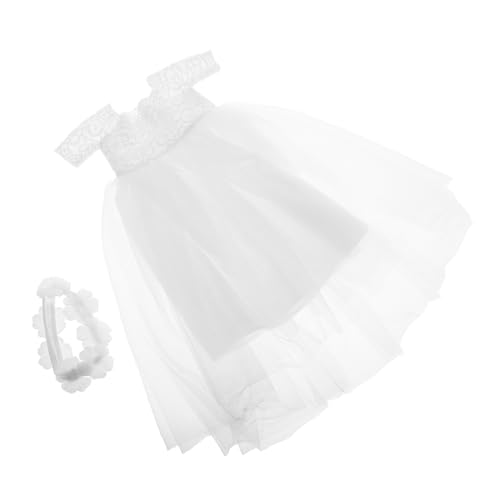 YARNOW Puppen Hochzeitskleid aus Charmantes Brautkleid für Puppen Austauschbare Kleidungsaccessoires Detailreich Verarbeitet Vielseitig Kombinierbar YARNOW Puppen Hochzeitskleid aus Charmantes Brautkleid für Puppen Austauschbare Kleidungsaccessoires Detailreich Verarbeitet Vielseitig Kombinierbar von YARNOW
