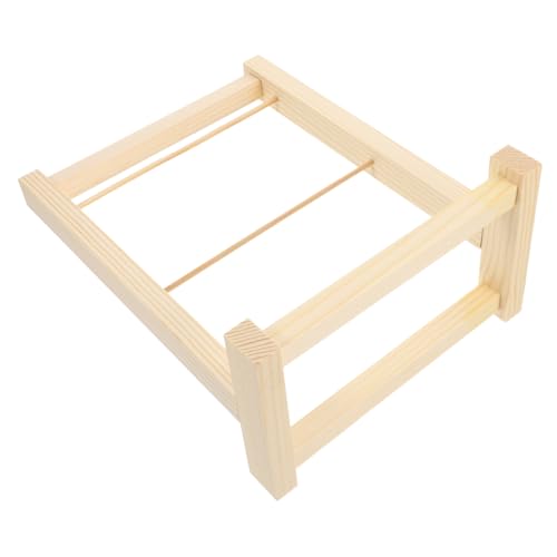 YARNOW Puppen Kleiderständer aus Holz Modell für Puppenhaus und Platzsparend Elegantes Design für Kleidung und Puppen Langlebig und Funktional YARNOW Puppen Kleiderständer aus Holz Modell für Puppenhaus und Platzsparend Elegantes Design für Kleidung und Puppen Langlebig und Funktional von YARNOW