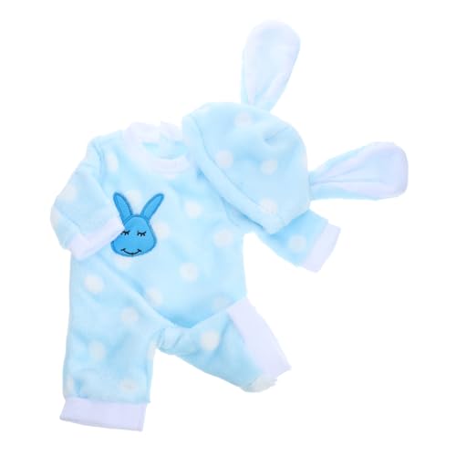 YARNOW Puppen Schlafanzug Set mit Hasenmotiv Süßes Outfit mit Puppenschuhen für Mädchen für Kindergeburtstage und Feiertage YARNOW Puppen Schlafanzug Set mit Hasenmotiv Süßes Outfit mit Puppenschuhen für Mädchen für Kindergeburtstage und Feiertage von YARNOW