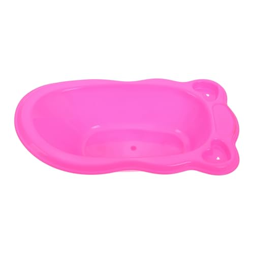 YARNOW Puppenbadespielzeug Puppenbadewanne Badewanne für Babypuppen Badewanne Plastik Rosy von YARNOW