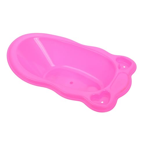 YARNOW Puppenbadewanne aus Tragbares Badezimmer Zubehör für Kreatives und Rollenspiele Puppenhaus Accessoire Leuchtendem von YARNOW