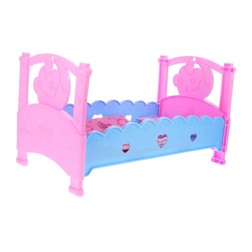 YARNOW Puppenbett Für Babypuppen Einzigartiges Verstellbares Spielzeugbett Für Kinderzimmer Als Puppenmöbel Für Fantasievolles YARNOW Puppenbett Für Babypuppen Einzigartiges Verstellbares Spielzeugbett Für Kinderzimmer Als Puppenmöbel Für Fantasievolles von YARNOW