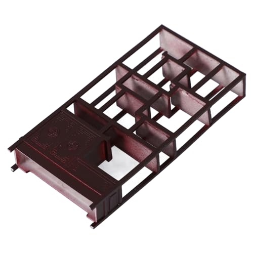 YARNOW Puppenhaus Bücherregal Vintage Display Regal für Miniature Sandtisch Dekoration für DIY Projekte und Szenen von YARNOW