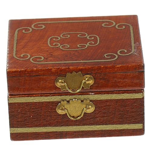 YARNOW Puppenhaus Dekoration Vintage Aufbewahrungsbox Robustes Design Leicht Multifunktional für DIY Modellliebhaber und Filigrane Wohnaccessoires von YARNOW