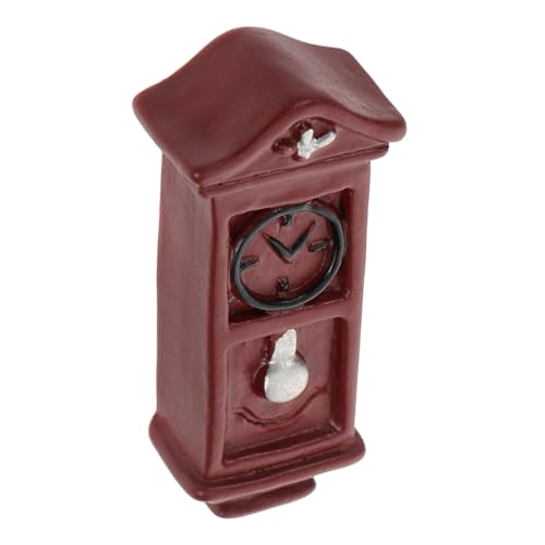 YARNOW Puppenhaus Ornament Simulation Wanduhr Harz Mini Zubehör Miniatur Zubehör YARNOW Puppenhaus Ornament Simulation Wanduhr Harz Mini Zubehör Miniatur Zubehör von YARNOW