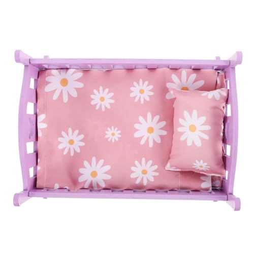 YARNOW Puppenhausbett Puppenhaus-Miniaturen Mini-Puppenhauszubehör Puppenstubenmöbel Maßstab 1 12 Mini-Hausbett Mini-Babywiege puppenhaus Wohnzimmer möbel Puppenmöbel Bett hölzern YARNOW Puppenhausbett Puppenhaus-Miniaturen Mini-Puppenhauszubehör Puppenstubenmöbel Maßstab 1 12 Mini-Hausbett Mini-Babywiege puppenhaus Wohnzimmer möbel Puppenmöbel Bett hölzern von YARNOW