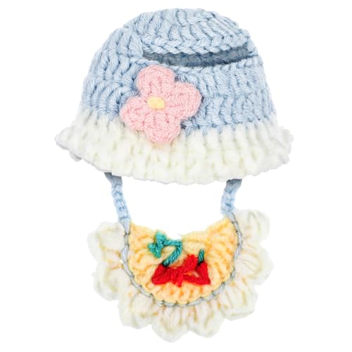 YARNOW Puppenkleidung Kompatibel mit Labubu Häkelmütze und Stofflätzchen Set für Puppen Weiches Leichtes Zubehör für Puppenhaus und Fotoshootings Geschenk für Puppenliebhaber YARNOW Puppenkleidung Kompatibel mit Labubu Häkelmütze und Stofflätzchen Set für Puppen Weiches Leichtes Zubehör für Puppenhaus und Fotoshootings Geschenk für Puppenliebhaber von YARNOW