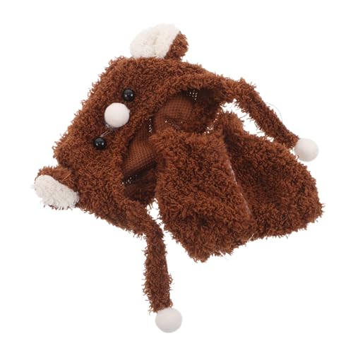 YARNOW Puppenkleidung Set mit Braunem Bärenmuster Overalls und Hut Strapazierfähiges Puppenkostüm Zubehör für Passform für Puppenhaus und Verkleidungsspiel YARNOW Puppenkleidung Set mit Braunem Bärenmuster Overalls und Hut Strapazierfähiges Puppenkostüm Zubehör für Passform für Puppenhaus und Verkleidungsspiel von YARNOW