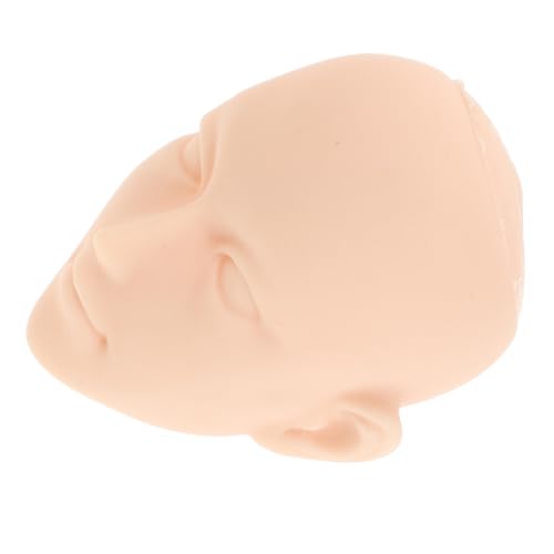 YARNOW Puppenkopf verkleiden Babypuppenköpfe Schaufensterpuppenkopf für Perücken Maniquinkopf Leiter der Make-up-Praxis Puppenköpfe zum Basteln Puppenteile Plastik von YARNOW