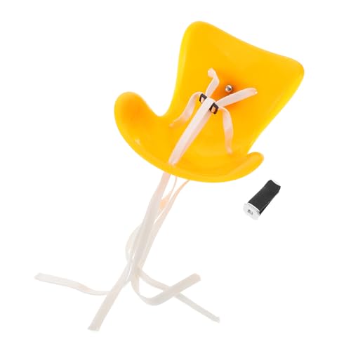 YARNOW Puppensicherheitssitz Träger Puppensitz fürs Auto Puppe-Babytrage Puppe autositz Babypuppenzubehör So tun, als ob Sie Puppenzubehör würden Plastik Orange von YARNOW