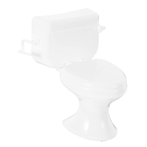 YARNOW Puppentoilette Puppenhausmöbel Mini Möbel Mini-Toilette für Puppenhaus Mini -Töpfchen Mini -Hausmöbel winzige Hausmöbel Dollhouse Badezimmermöbel Puppenhaus-Miniaturen Plastik Weiß YARNOW Puppentoilette Puppenhausmöbel Mini Möbel Mini-Toilette für Puppenhaus Mini -Töpfchen Mini -Hausmöbel winzige Hausmöbel Dollhouse Badezimmermöbel Puppenhaus-Miniaturen Plastik Weiß von YARNOW
