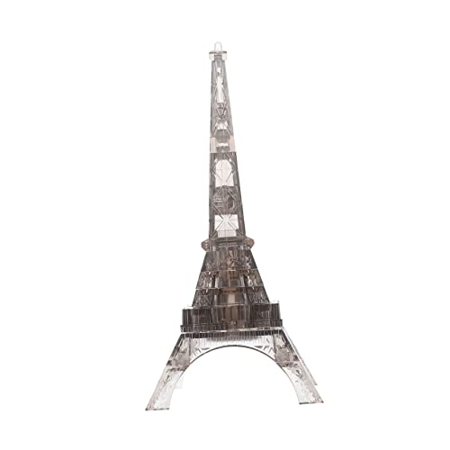 YARNOW Puzzle Eiffelturm Modell aus Kristall Dekoratives Jigsaw für Erwachsene DIY für Kreativität und Feinmotorik von YARNOW