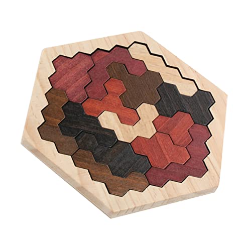 YARNOW Puzzle Teilig Pädagogisch Buntes Holzbausteine Lernspielzeug für Kreativität Problemlösung und Teamfähigkeit Sicher Glatt Poliert für Jungen Mädchen YARNOW Puzzle Teilig Pädagogisch Buntes Holzbausteine Lernspielzeug für Kreativität Problemlösung und Teamfähigkeit Sicher Glatt Poliert für Jungen Mädchen von YARNOW