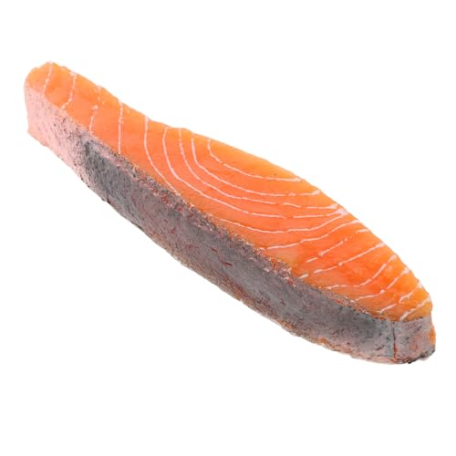 YARNOW Realistische Lachs-Scheibe Modell Detailgetreue Simulation Sashimi Deko Vielseitig für Sushi Restaurants Fotorequisit und Schaufensterdekoration Langlebig und Naturgetreu Gestaltet YARNOW Realistische Lachs-Scheibe Modell Detailgetreue Simulation Sashimi Deko Vielseitig für Sushi Restaurants Fotorequisit und Schaufensterdekoration Langlebig und Naturgetreu Gestaltet von YARNOW