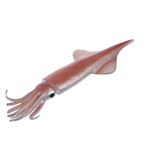 YARNOW Realistische Squid Attrappe Lebensnahe Deko für Fotografie Party und Lebensmittelmodell von YARNOW