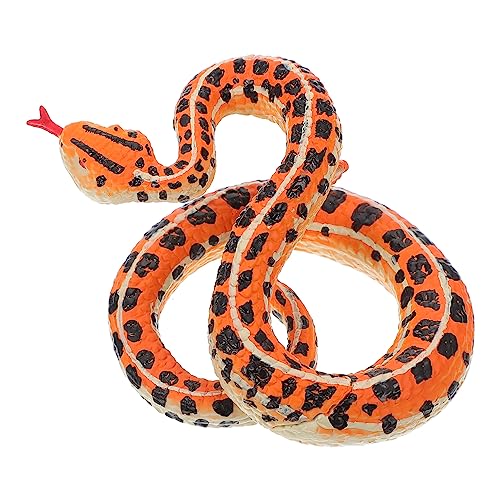 YARNOW Realistisches Kunststoff Schlangenmodell Täuschend Echte Nachbildung als Halloween Streich für Familie und Freunde Detailreich und Lebensecht Gestaltet von YARNOW