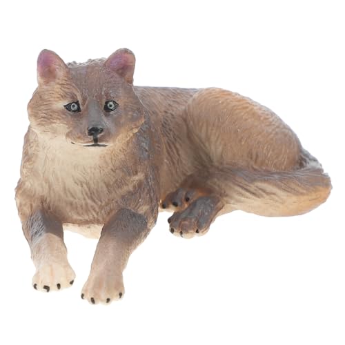 YARNOW Realistisches Mini Wolf Modell Aus Kunststoff Simulierte Wolf Figur Für Tischdekoration Gartenlandschaft Terrarium Für Zuhause Büro Und Außenbereich Exquisites YARNOW Realistisches Mini Wolf Modell Aus Kunststoff Simulierte Wolf Figur Für Tischdekoration Gartenlandschaft Terrarium Für Zuhause Büro Und Außenbereich Exquisites von YARNOW