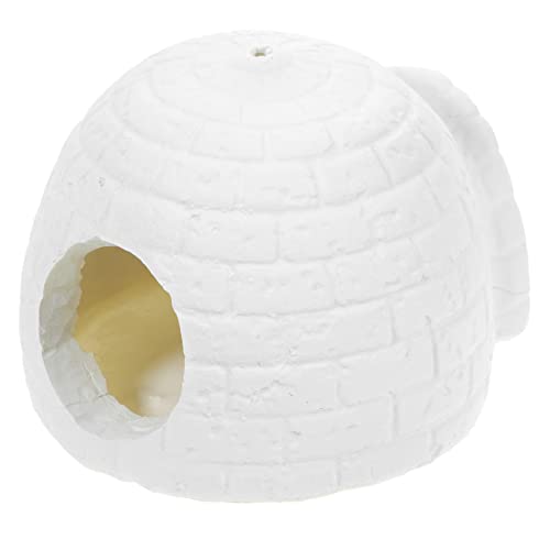 YARNOW Resin Figurine Mini Iglu Modell Dekoration für Zuhause Schreibtisch Stabil Stehendes Detailreiches Harz Ornament für Sammler YARNOW Resin Figurine Mini Iglu Modell Dekoration für Zuhause Schreibtisch Stabil Stehendes Detailreiches Harz Ornament für Sammler von YARNOW