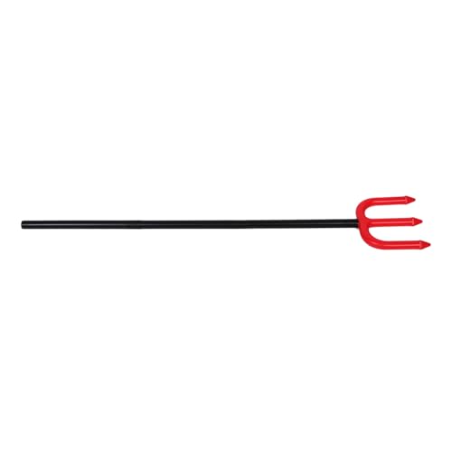 YARNOW Rotes Teufelstrident Cosplay Requisite aus Bruchsicherem Kunststoff für Halloween Dämonen Kostümzubehör Bühnenauftritte und Themenpartys YARNOW Rotes Teufelstrident Cosplay Requisite aus Bruchsicherem Kunststoff für Halloween Dämonen Kostümzubehör Bühnenauftritte und Themenpartys von YARNOW