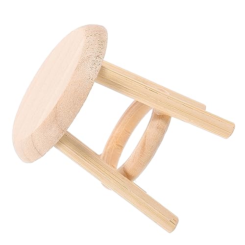 YARNOW Runde Holz Hocker für Puppenhaus Dekorative Miniaturmöbel für Kinderzimmer und Essbereich Inspiriert Kreativität und Fantasie YARNOW Runde Holz Hocker für Puppenhaus Dekorative Miniaturmöbel für Kinderzimmer und Essbereich Inspiriert Kreativität und Fantasie von YARNOW