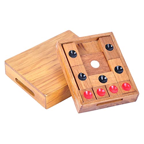 YARNOW Rundes Holz Schachbrett mit Bunten Punkten Pädagogisches für Fördert Logisches und Kreativität Langlebig und Sicher für Stundenlangen Spielspaß YARNOW Rundes Holz Schachbrett mit Bunten Punkten Pädagogisches für Fördert Logisches und Kreativität Langlebig und Sicher für Stundenlangen Spielspaß von YARNOW
