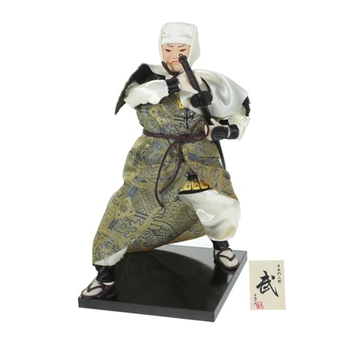 YARNOW Samurai Ninja Doll Samurai-Puppe realistisch Kimono Schreibtisch Dekorationen Desktop - Samurai-Wohndekoration Samurai-Figur Heimdekoration Heimwerken Schaum YARNOW Samurai Ninja Doll Samurai-Puppe realistisch Kimono Schreibtisch Dekorationen Desktop - Samurai-Wohndekoration Samurai-Figur Heimdekoration Heimwerken Schaum von YARNOW