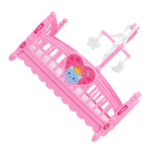 YARNOW Satz Puppenhaus-Cartoon-Bett Babypuppenmöbel Puppenküche Puppenhauszubehör und Möbel Mein Leben Puppenmöbel DIY handgefertigtes -Miniaturornament Abs Rosa YARNOW Satz Puppenhaus-Cartoon-Bett Babypuppenmöbel Puppenküche Puppenhauszubehör und Möbel Mein Leben Puppenmöbel DIY handgefertigtes -Miniaturornament Abs Rosa von YARNOW