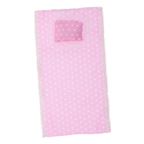 YARNOW Satz für Puppenbettwäsche Bettwäsche für die Puppenwiege Decken und Kissen für Babypuppen Puppenhausmöbel Puppenhaus-Miniaturen Minature Dinge Puppendecke Stoff Rosa YARNOW Satz für Puppenbettwäsche Bettwäsche für die Puppenwiege Decken und Kissen für Babypuppen Puppenhausmöbel Puppenhaus-Miniaturen Minature Dinge Puppendecke Stoff Rosa von YARNOW