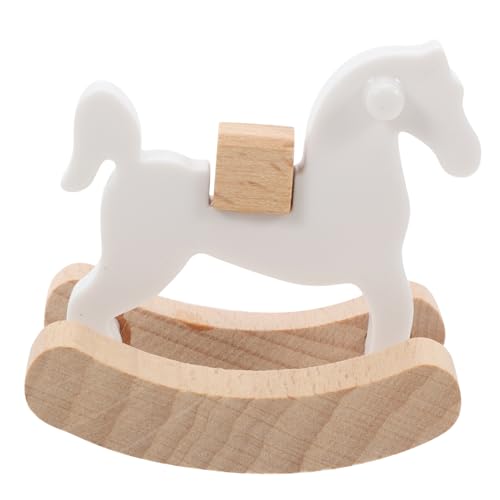 YARNOW Schaukelpferd Für Puppenhaus Klassisches Miniaturmöbel Für Kinderzimmer Dekoration Winzige Holzspielzeug Verzierung Für Puppen Und Figuren YARNOW Schaukelpferd Für Puppenhaus Klassisches Miniaturmöbel Für Kinderzimmer Dekoration Winzige Holzspielzeug Verzierung Für Puppen Und Figuren von YARNOW