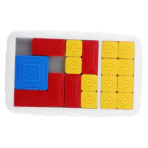 YARNOW Schiebepuzzle-Spielzeug, Kognitive Entwicklung, Spielbrettspielzeug, Verbessert Räumliche Vorstellungskraft, Puzzle, Logischer Baumeister Für Partys Zur Früherziehung YARNOW Schiebepuzzle-Spielzeug, Kognitive Entwicklung, Spielbrettspielzeug, Verbessert Räumliche Vorstellungskraft, Puzzle, Logischer Baumeister Für Partys Zur Früherziehung von YARNOW