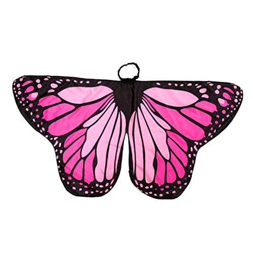 YARNOW Schmetterlings Cape für Kreatives Pinkes Kostüm Accessoire für Halloween Bühnenaufführungen und Cosplay Partys Leicht Reinigen YARNOW Schmetterlings Cape für Kreatives Pinkes Kostüm Accessoire für Halloween Bühnenaufführungen und Cosplay Partys Leicht Reinigen von YARNOW