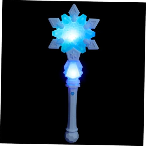 YARNOW Schnee Zauberstab Accessoires beleuchten Seifenblasen für Weihnachtszauberstab Prinzessinnen-Blasenstab Schneeflocken-Zauberstäbe Plastik Himmelblau YARNOW Schnee Zauberstab Accessoires beleuchten Seifenblasen für Weihnachtszauberstab Prinzessinnen-Blasenstab Schneeflocken-Zauberstäbe Plastik Himmelblau von YARNOW