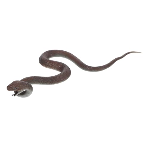 YARNOW Schwarzes Mamba -Schlangenmodell realistische Klapperschlange Klapperschlangenfigur lebensechtes Kotspielzeug Streich und verachten kleine Spielsachen Chocolate YARNOW Schwarzes Mamba -Schlangenmodell realistische Klapperschlange Klapperschlangenfigur lebensechtes Kotspielzeug Streich und verachten kleine Spielsachen Chocolate von YARNOW