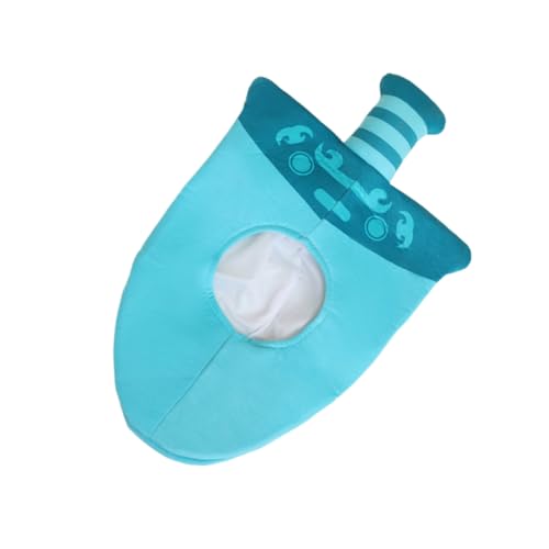 YARNOW Schwertkopfhut Zubehör mittelalterlicher Kopfschmuck Accessoires Damen Renaissance-Accessoires Halloween-Cosplay-Stütze Cosplay-Kopf PP Baumwolle von YARNOW