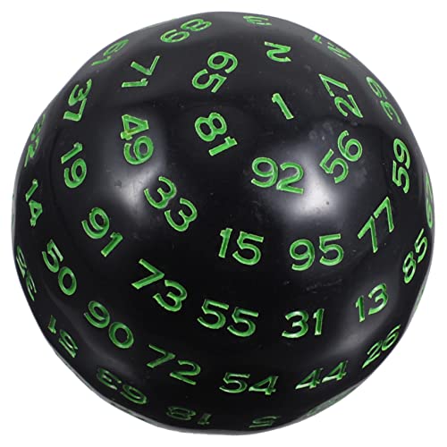 YARNOW Seitige Polyedrische Spielwürfel für Brettspiele Party Accessoire Acryl für Erwachsene für Geselligkeit und Unterhaltsame Spielabende Tragbar und Leicht von YARNOW