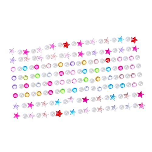 YARNOW Selbstklebende Kristallaufkleber Rhinestone Sticker für DIY Bastelprojekte Dekorative Verzierungen und Valentinstagskarten und Designs YARNOW Selbstklebende Kristallaufkleber Rhinestone Sticker für DIY Bastelprojekte Dekorative Verzierungen und Valentinstagskarten und Designs von YARNOW