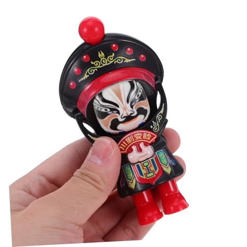 YARNOW Sichuan Opera Face-Changing Doll Handbemalt Traditionelle Chinesische Miniatur Puppe Für Kulturgeschenk Wohnkultur Festival YARNOW Sichuan Opera Face-Changing Doll Handbemalt Traditionelle Chinesische Miniatur Puppe Für Kulturgeschenk Wohnkultur Festival von YARNOW