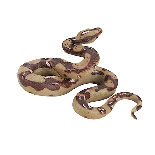 YARNOW Simulation Boa Modell Kunststoff Ornament für Deko Realistische Schlangenfigur für Naturwissenschaftliche Bildung als Scherzartikel für Kreative Spielideen YARNOW Simulation Boa Modell Kunststoff Ornament für Deko Realistische Schlangenfigur für Naturwissenschaftliche Bildung als Scherzartikel für Kreative Spielideen von YARNOW