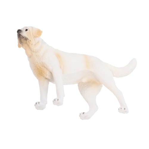 YARNOW Stehende Hundefigur Aus Realistisches Hundemodell Für Junge Mädchen Dekoratives Haustierornament Für Schreibtisch Spielzeug Für Kognitive Entwicklung Stabiles Und Niedliches von YARNOW