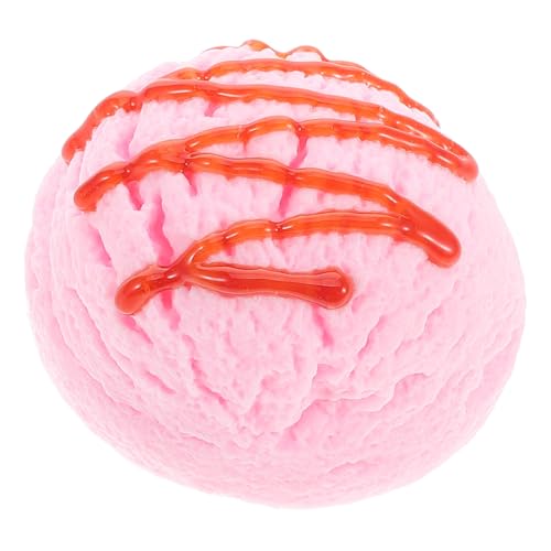 YARNOW Simulierte Eiskugeln Simulations-eisspielzeug Simuliertes EIS Simulationsimitationscreme Eiscreme -Foto -Requisite EIS Rollenspiel Eiskugeln-Modell Simulation Von Eiskugeln Plastik von YARNOW