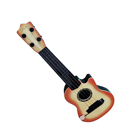 YARNOW Simulierte Gitarre für Realistisches Musikinstrument aus Kunststoff für Frühe Musikalische Bildung für Auftritte und Einfach zu Verstauen YARNOW Simulierte Gitarre für Realistisches Musikinstrument aus Kunststoff für Frühe Musikalische Bildung für Auftritte und Einfach zu Verstauen von YARNOW