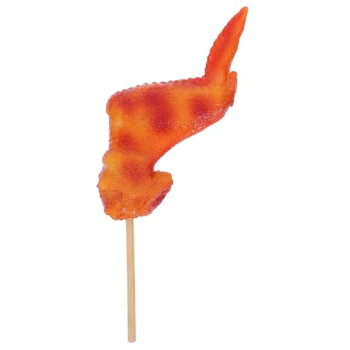 YARNOW Simulierte Grillspieße Modell PVC Lebensmittel Requisite Lebensechtes Lebensmittelmodell Gefälschte Gebratene Flügel Gefälschte Lebensmittelanzeige Realistische YARNOW Simulierte Grillspieße Modell PVC Lebensmittel Requisite Lebensechtes Lebensmittelmodell Gefälschte Gebratene Flügel Gefälschte Lebensmittelanzeige Realistische von YARNOW